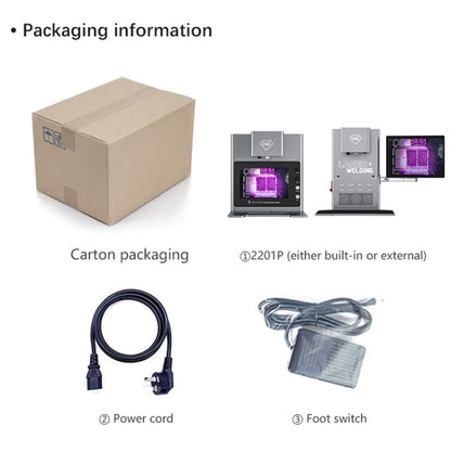 TBK 2205 Smart Infrared Laser Thermostatic Welding Machine with HD Camera, Plug:EU Plug(External LCD)