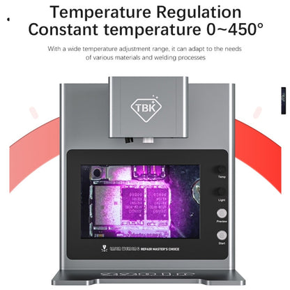 TBK 2205 Smart Infrared Laser Thermostatic Welding Machine with HD Camera, Plug:AU Plug(External LCD)