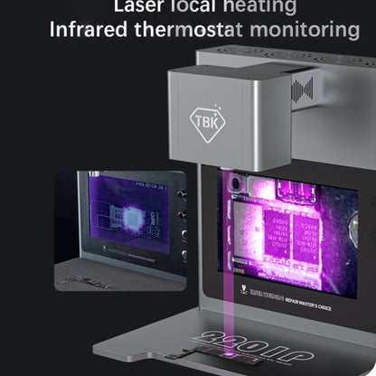 TBK 2205 Smart Infrared Laser Thermostatic Welding Machine with HD Camera, Plug:EU Plug(External LCD)