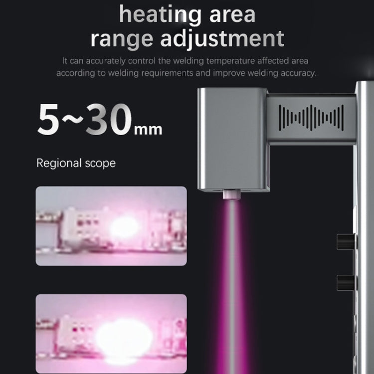 TBK 2205 Smart Infrared Laser Thermostatic Welding Machine with HD Camera, Plug:UK Plug(External LCD)