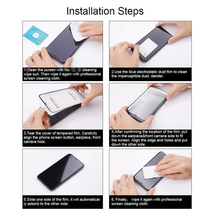 For iPhone 16 Pro Max NILLKIN 3D CP+MAX Anti-Explosion Full Coverage Tempered Glass Film