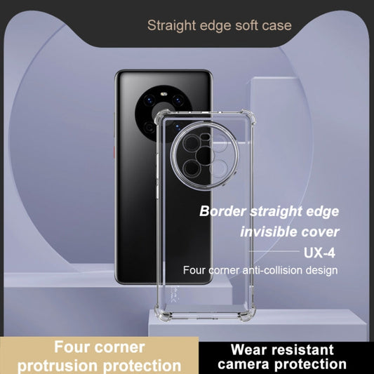 For Huawei Mate 40 5G IMAK UX-4 Series Four-corner Shockproof Phone Case(Transparent)