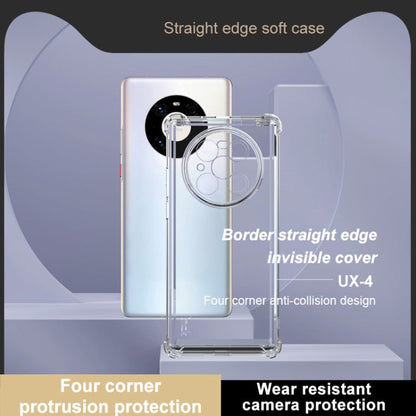 For Huawei Mate 40 Pro 5G IMAK UX-4 Series Four-corner Shockproof Phone Case(Transparent)