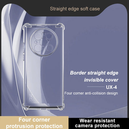 For Huawei Mate 40 Pro 5G IMAK UX-4 Series Four-corner Shockproof Phone Case(Transparent)