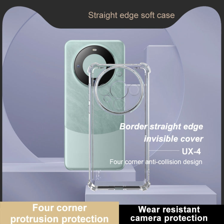 For Huawei Mate 60 IMAK UX-4 Series Four-corner Shockproof Phone Case(Transparent)