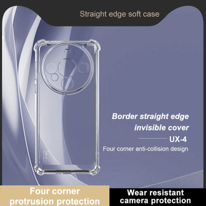 For Huawei Mate 60 IMAK UX-4 Series Four-corner Shockproof Phone Case(Transparent)