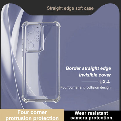 For Huawei P40 Pro IMAK UX-4 Series Four-corner Shockproof Phone Case(Transparent)
