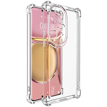 For Huawei P50 Pro IMAK UX-4 Series Four-corner Shockproof Phone Case(Transparent)