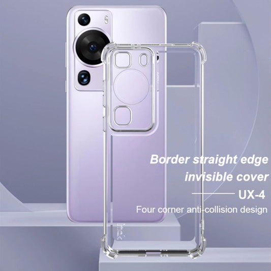 For Huawei P60 / P60 Pro IMAK UX-4 Series Four-corner Shockproof Phone Case(Transparent)
