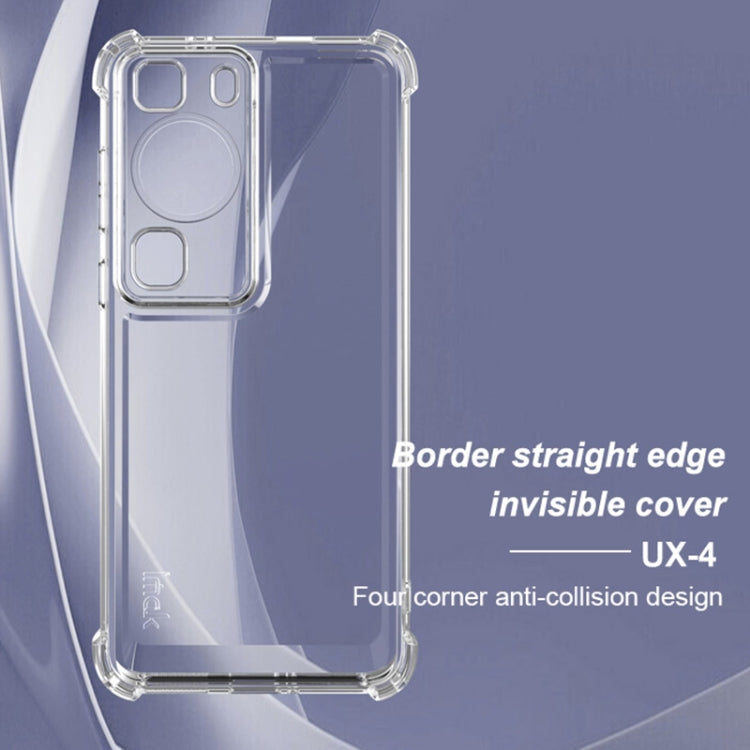 For Huawei P60 / P60 Pro IMAK UX-4 Series Four-corner Shockproof Phone Case(Transparent)