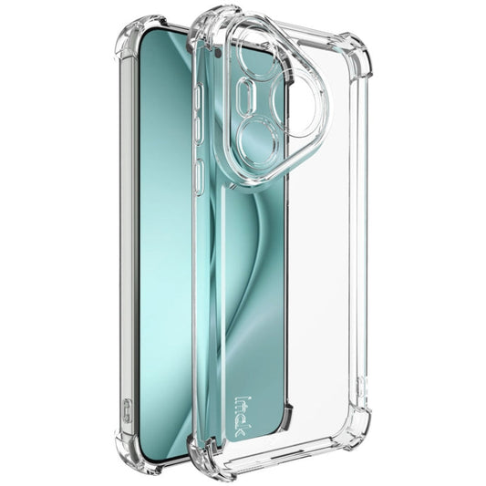 Pour Huawei Pura 70 Coque antichoc à quatre coins IMAK série UX-4 (Transparente)