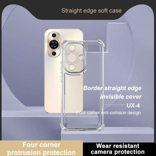 For Huawei Nova 11 / 12s / 12 Lite IMAK UX-4 Series Four-corner Shockproof Phone Case(Transparent)