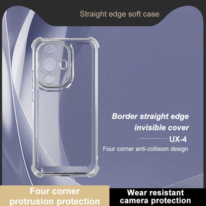 For Huawei Nova 11 / 12s / 12 Lite IMAK UX-4 Series Four-corner Shockproof Phone Case(Transparent)