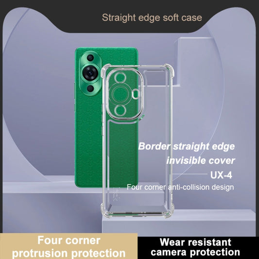 For Huawei Nova 11 Pro / 11 Ultra IMAK UX-4 Series Four-corner Shockproof Phone Case(Transparent)