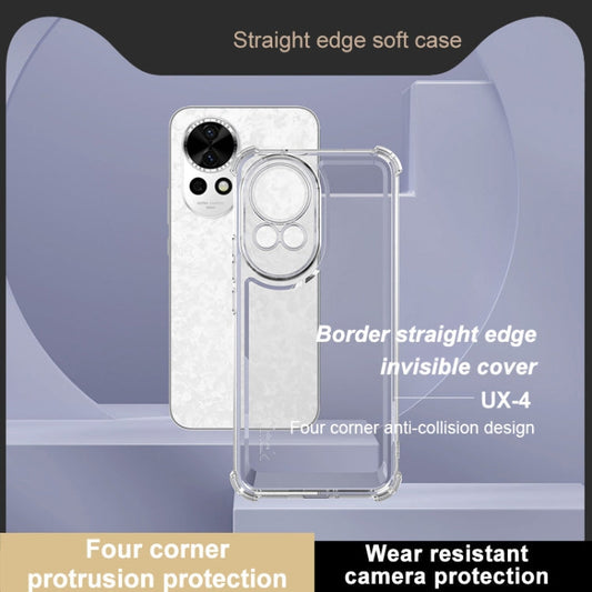 For Huawei Nova 12 / Nova 13 IMAK UX-4 Series Four-corner Shockproof Phone Case(Transparent)