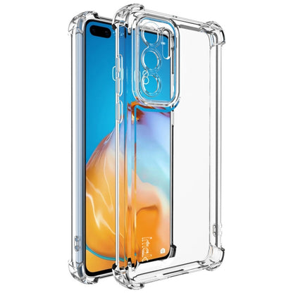For Huawei P40 IMAK UX-4 Series Four-corner Shockproof Phone Case(Transparent)