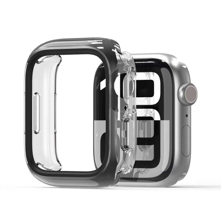 For Apple Watch Series 10 / 11 46mm DUX DUCIS Camo Series TPU Hybrid PC Watch Protective Case(Black)