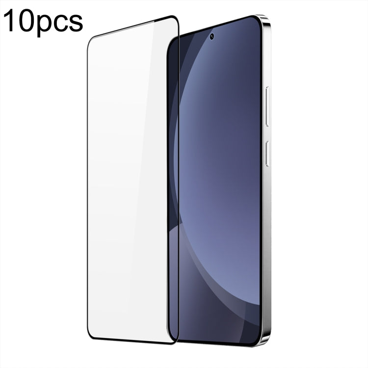 For Samsung Galaxy S25+ 5G 10pcs DUX DUCIS 0.33mm 9H Medium Alumina Tempered Glass Film