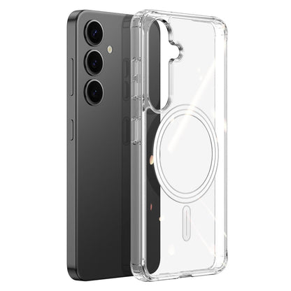 Pour la coque de téléphone DUX DUCIS Clin Mag Series Magsafe en TPU pour Samsung Galaxy S25 5G (transparent)
