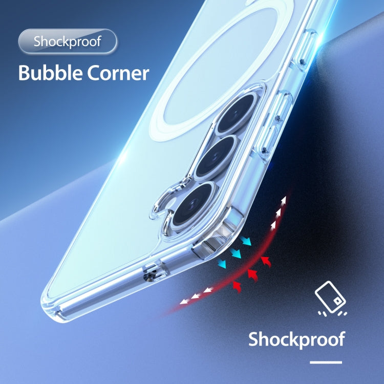 Pour la coque de téléphone DUX DUCIS Clin Mag Series Magsafe en TPU pour Samsung Galaxy S25 5G (transparent)