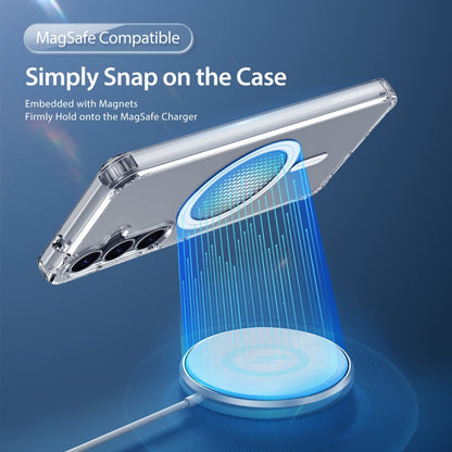 For Samsung Galaxy S25+ 5G DUX DUCIS Clin Mag Series Magsafe TPU Phone Case(Transparent)