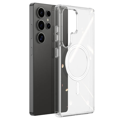 For Samsung Galaxy S25 Ultra 5G DUX DUCIS Clin Mag Series Magsafe TPU Phone Case(Transparent)