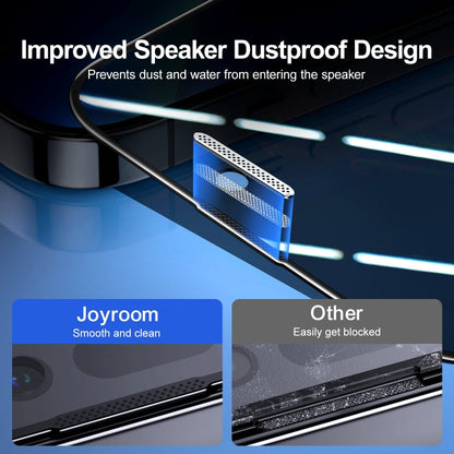 For iPhone 15 Pro Max JOYROOM Knight Series 2.5D Full Screen Privacy Tempered Film