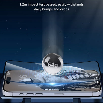 For iPhone 16 Pro Max JOYROOM Zero Sense Series 2.5D Full Screen HD Tempered Glass Film