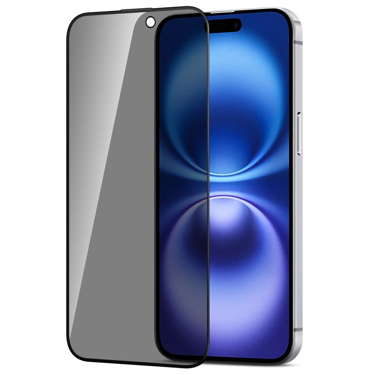 Pour iPhone 16 Plus / 15 Plus Film en verre trempé JOYROOM Zero Sense Series 2.5D de protection intégrale de la vie privée