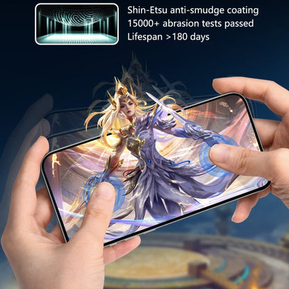 For iPhone 16 Plus / 15 Plus JOYROOM Zero Sense Series 2.5D Full Screen Anti-Blue Light Tempered Glass Film