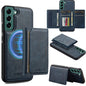 For Samsung Galaxy S20 FE LC.IMEEKE L5 Series Detachable RFID Card Bag Magsafe Phone Case(Blue)