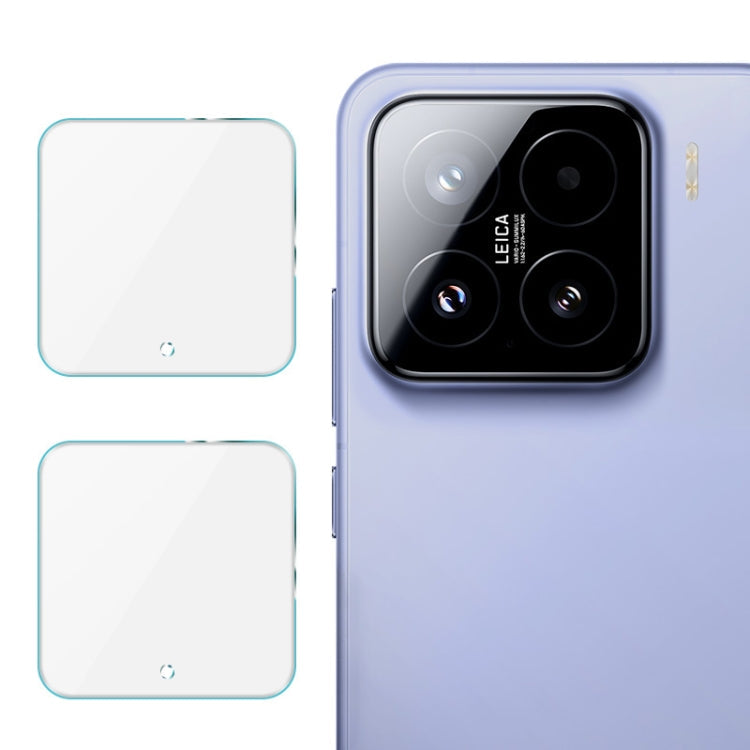 For Xiaomi 15 2 PCS/Set IMAK HD Glass Rear Camera Lens Film