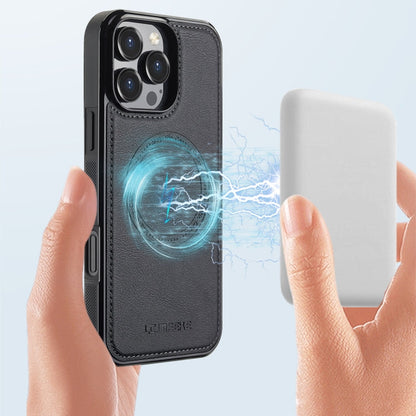 For iPhone 16 Pro Max LC.IMEEKE Magsafe Phone Case(Black)