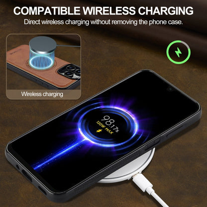 For iPhone 16 Pro Max LC.IMEEKE Magsafe Phone Case(Brown)