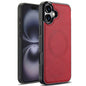 For iPhone 16 Plus LC.IMEEKE Magsafe Phone Case(Red)