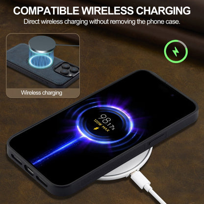 For iPhone 15 Pro Max LC.IMEEKE Magsafe Phone Case(Blue)