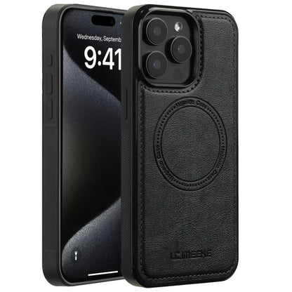 For iPhone 14 Pro LC.IMEEKE Magsafe Phone Case(Black)
