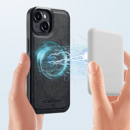 For iPhone 15 Plus / 14 Plus LC.IMEEKE Magsafe Phone Case(Black)