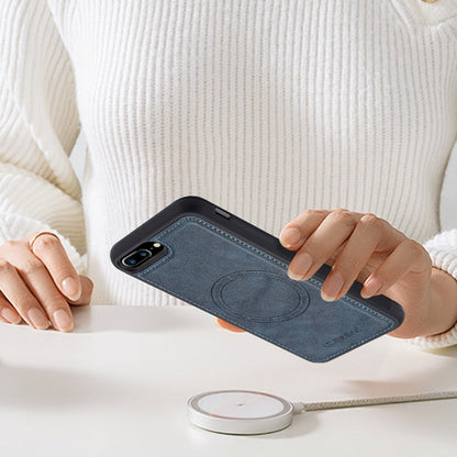 For iPhone 8 Plus / 7 Plus LC.IMEEKE Magsafe Phone Case(Blue)