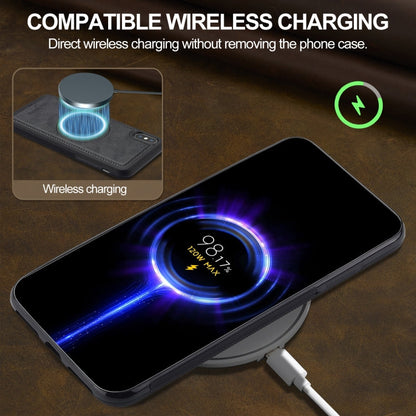 For iPhone XS / X LC.IMEEKE Magsafe Phone Case(Black)