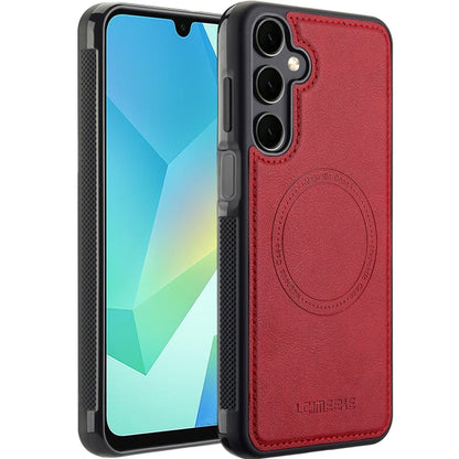 For Samsung Galaxy S23 FE 5G LC.IMEEKE Magsafe Phone Case(Red)