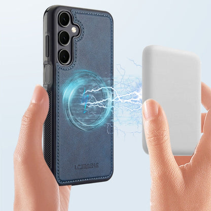 For Samsung Galaxy S23 FE 5G LC.IMEEKE Magsafe Phone Case(Blue)