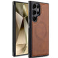 For Samsung Galaxy S23 Ultra 5G LC.IMEEKE Magsafe Phone Case(Brown)