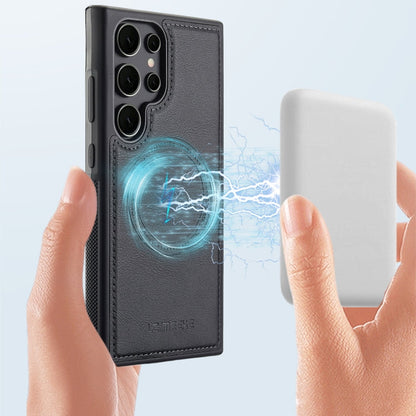 For Samsung Galaxy S22 Ultra 5G LC.IMEEKE Magsafe Phone Case(Black)