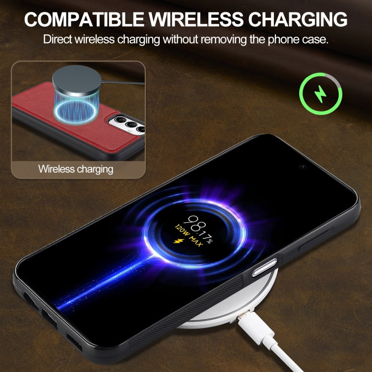 Pour Samsung Galaxy A14 4G / 5G Étui de Téléphone Magsafe LC.IMEEKE (Rouge)