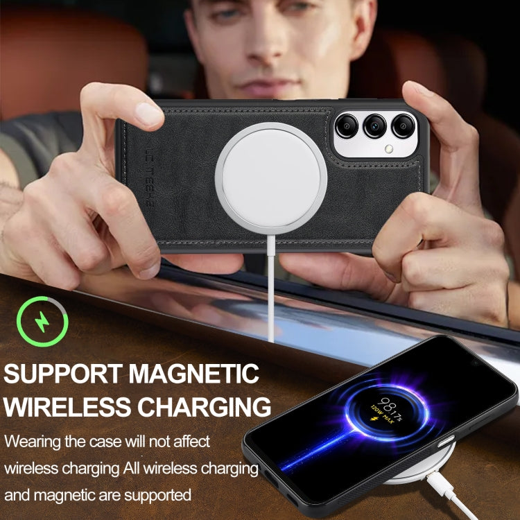 For Samsung Galaxy A14 4G / 5G LC.IMEEKE Magsafe Phone Case(Black)