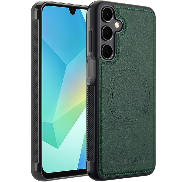 For Samsung Galaxy A16 5G LC.IMEEKE Magsafe Phone Case(Green)