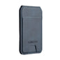 LC.IMEEKE 3-Cards MagSafe RFID Leather Card Bag(Blue)