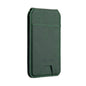 LC.IMEEKE 3-Cards MagSafe RFID Leather Card Bag(Green)