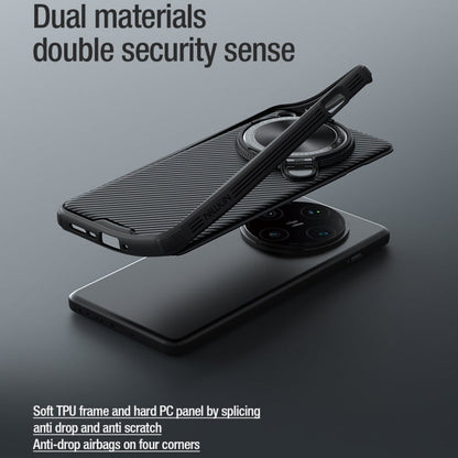 For OPPO Find X8 Pro NILLKIN CamShield Prop MagSafe Magnetic PC Phone Case(Black)